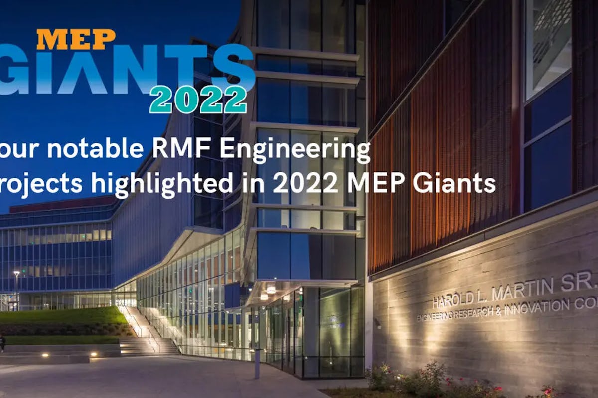 RMF Engineering Named a 2022 MEP Giant by Consulting-Specifying ...